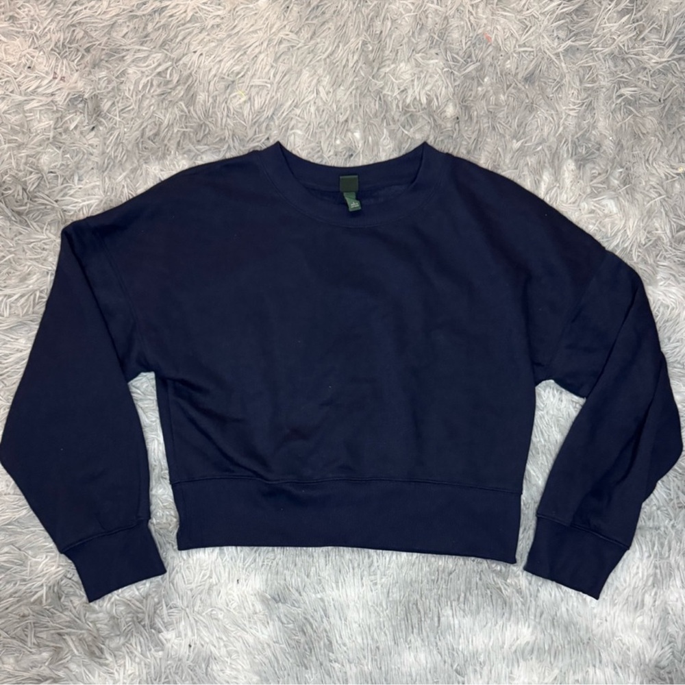 Wild Fable Women’s Cotton Blend Sweater - Dark Blue/Purple Size XS NWT